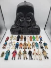 Vintage 1977-1983 Kenner Star Wars Darth Vader Case with 31 Figures Lot #2