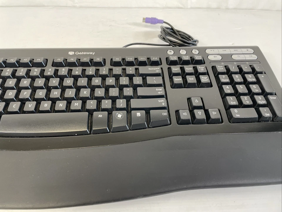 Gateway 2000 Multimedia Keyboard | KB-0532 PS/2 Keyboard | Black - Image 3 of 4