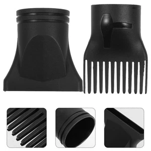 2 Pcs Sèche-cheveux Buse Universal Blow Pièces jointes Voyage