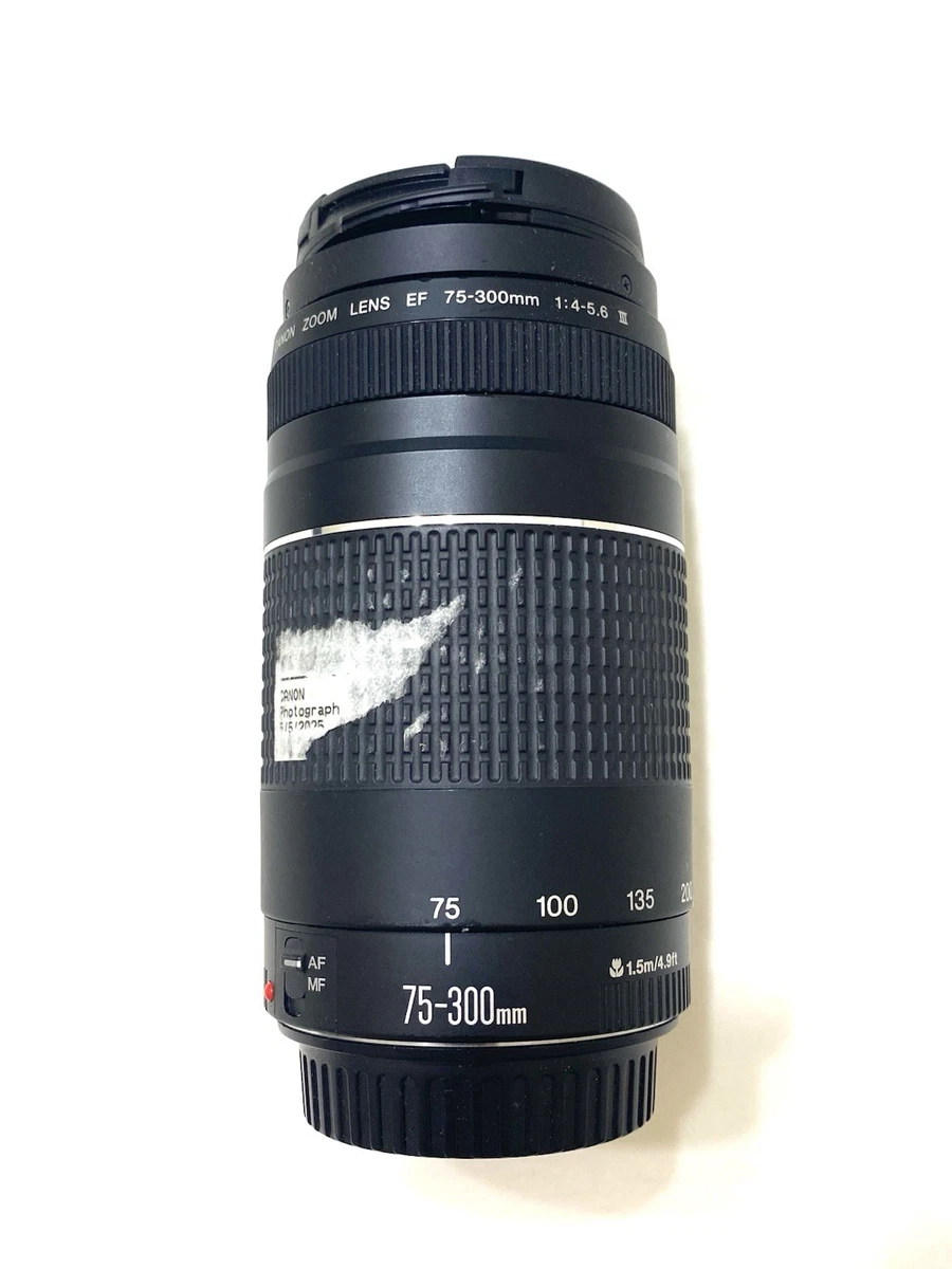 Canon EF 75-300mm Camera Lenses for sale | eBay