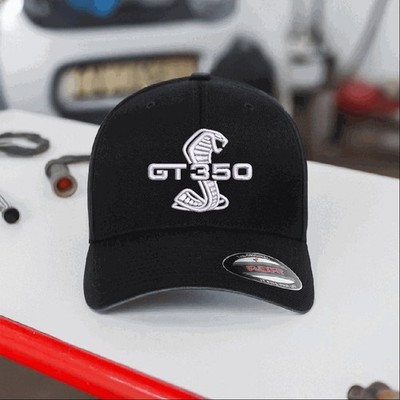 Cobra Shelby Mustang GT350 - Made-to-Order Embroidered Flexfit or Snapback Hat