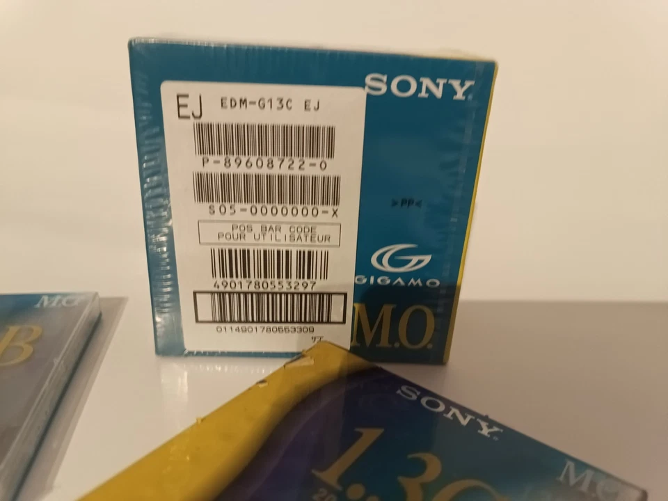 Sony EDM-G13C MO Diskette 1.3GB – 7 x Neu & OVP – Magneto Optical Disk - Bild 2 von 4