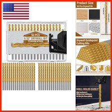Tondiamo 50 Pcs Drywall Cutting Bit 5/32" Drywall Router Bits SD-Tondiamo-2390