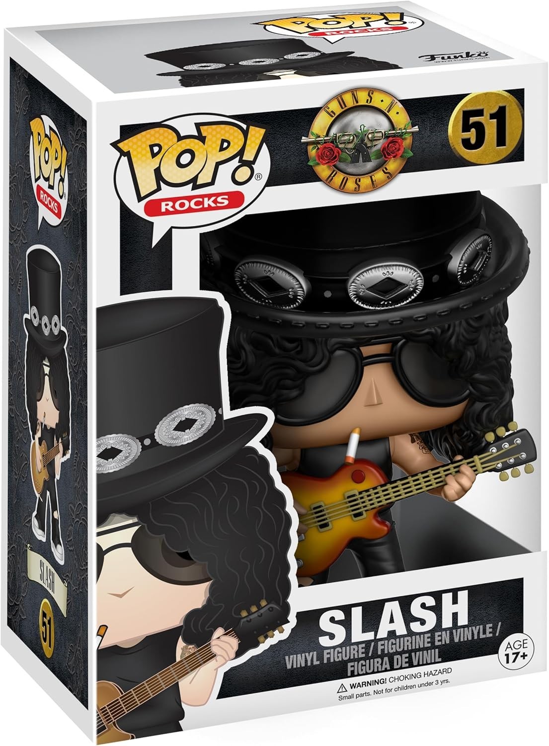 Funko Pop Rocks: Guns N' Roses - Slash - Vinyl Figure #51 #10687
