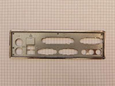 Standard IO Shield ATX Blende (PIII, P4, Athlon ASUS, MSI, Gigabyte, Abit etc.)