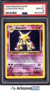 Alakazam 001/102 Base Set Unlimited Holo Rare
