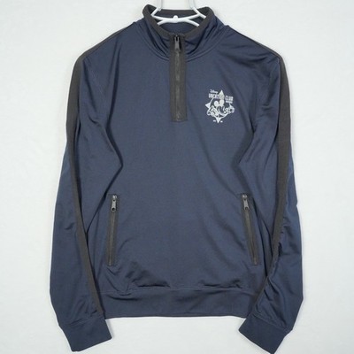 Disney Parks 1/4 Zip Unisex Navy Blue Disney Vacation Club Member DVC Pullover