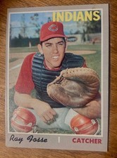 1970 Topps Ray Fosse Cleveland Indians NM
