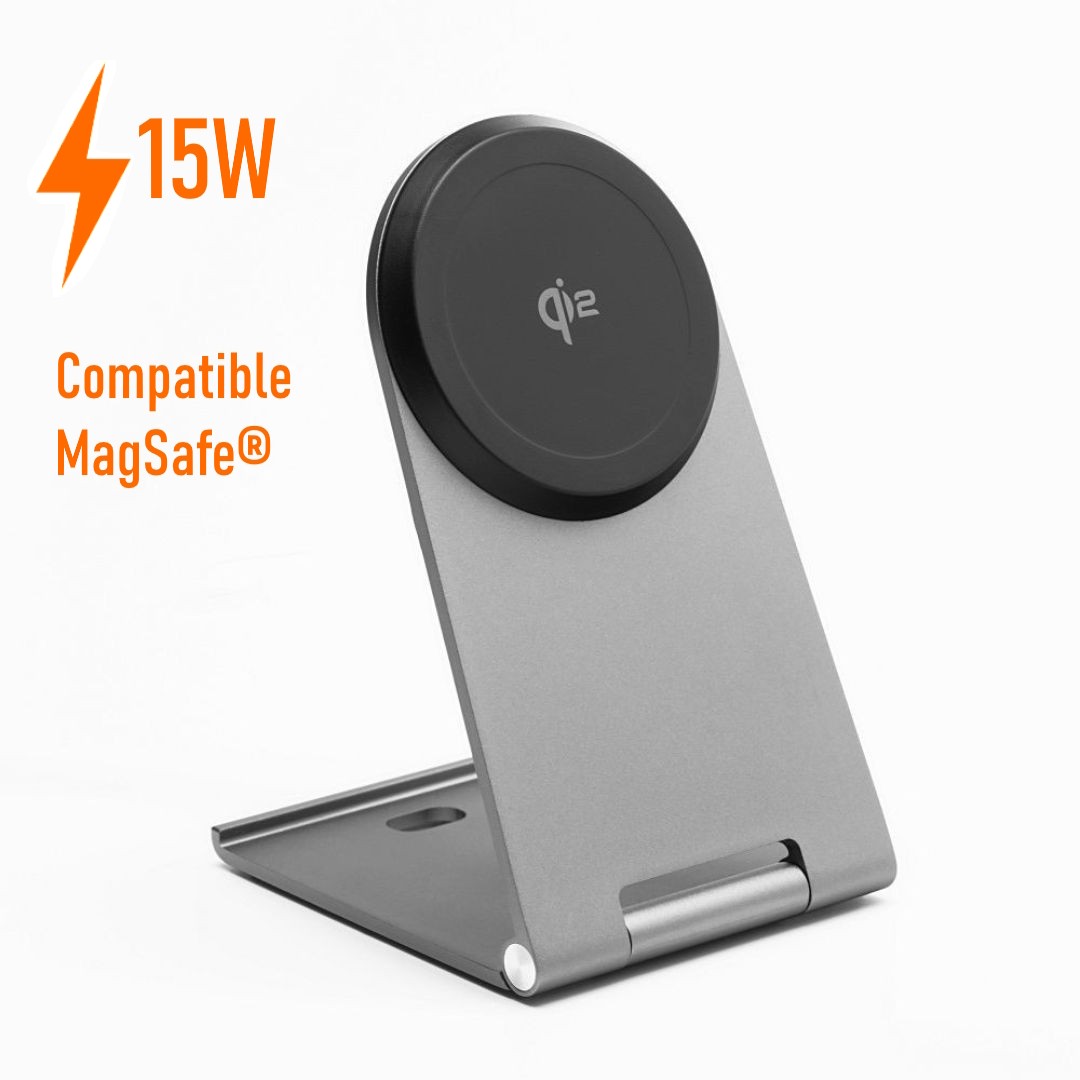 Support MagSafe iPhone 14 Pro Max pour bureau et table de nuit