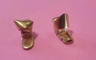 Vintage Barbie Doll Gold Cork Wedges