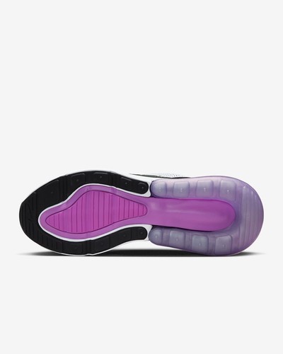 Nike Air Max 270 White-Fuchsia New Women's Sneakers Size 8.5 US AH6789-113 - Picture 8 of 8