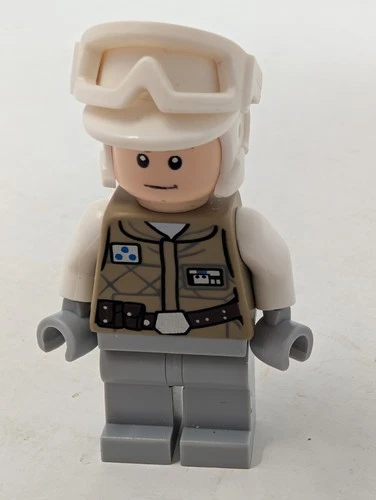 LEGO Stars Wars Luke Skywalker Hoth Minifigure sw0098 8089