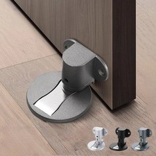 Adjustable Door Stop Punch-free Magnetic Stopper Alloy Anti-collision Door Holde