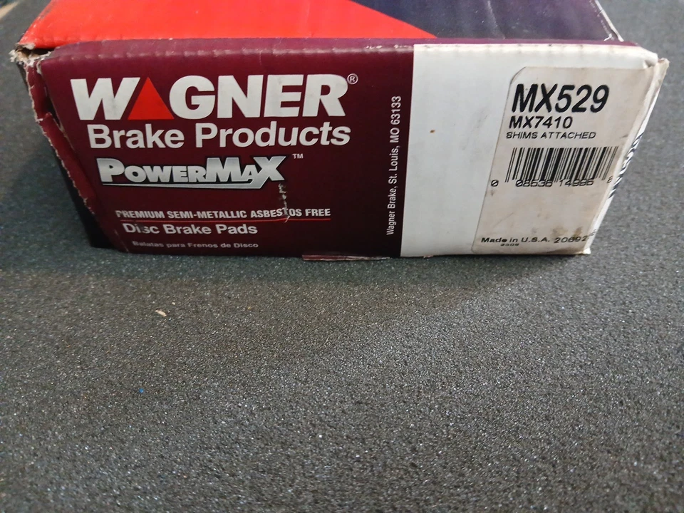 NOS Wagner Powermax Front Brake Pads - MX529 - Dodge Dakota 1991-1996 - Image 3 of 4