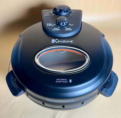 #ad #ad Euro Pro Cuisine EC 1200 Rotating Countertop Pizza Oven Maker amp; Grill TESTED $49.99