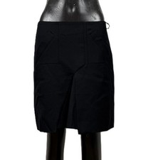 Chloe Damen Rock 38 Schwarz Wolle Seide Made ...