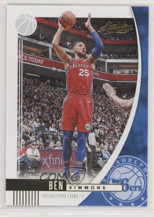2019-20 Panini Absolute Memorabilia Retail Ben Simmons #78 rt6