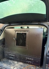 Custom Dog Crate Drawer System For Car Van Truck