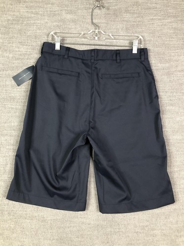 Tommy Hilfiger Shorts Mens 32 Navy School Uniform Classic Fit Flat Front Casual - Picture 10 of 12