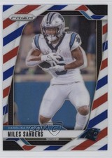 2024 Panini Prizm Red White & Blue Prizm Miles Sanders #38 0c9e