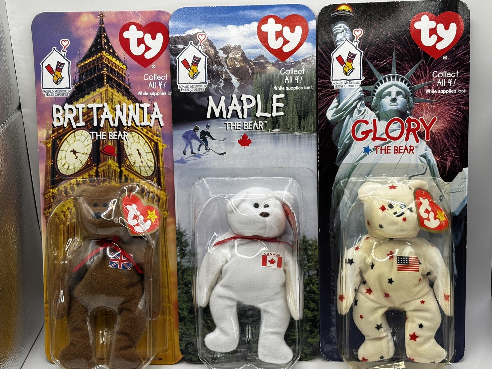 TY Teenie Beanie Babies McDonalds collection - ALL Rare Tag 