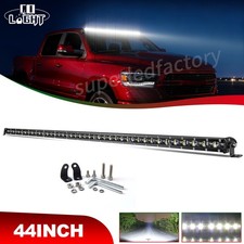 Fit Dodge Ram 1500 Express Sport Slim 4244inch Straight Spot 6d Led Light Bar
