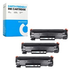 Paquete de 3 cartuchos de tóner OSI 78A de repuesto para HP LaserJet Pro M1538dnf M1539dnf