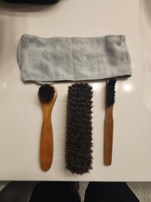 Shoe Shine Brush Cleaning Kit for Boots and Leather Shoes New