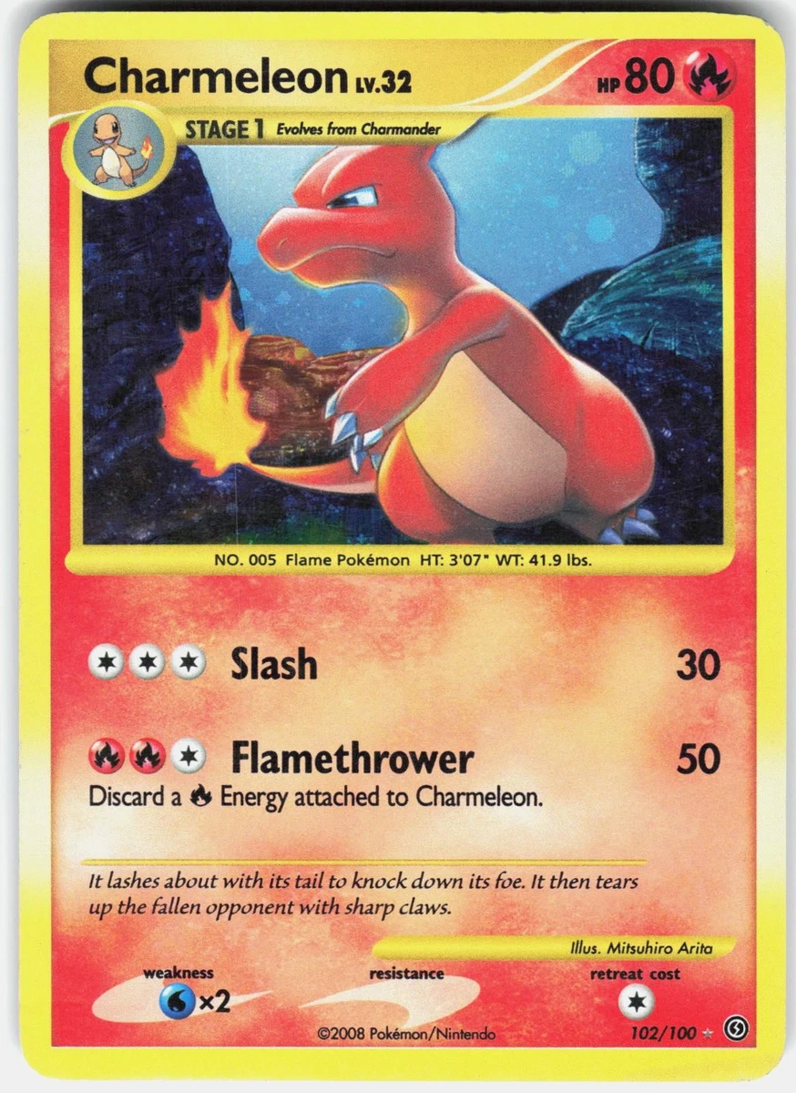 Pokémon Charmeleon Pokémon TCG Secret Rare Individual Collectible
