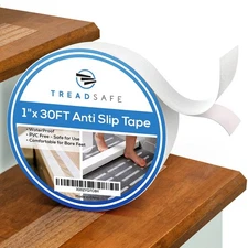 Clear Grip Tape for Stairs - Grips Non Slip Strips Friction Indoor & Outdoor