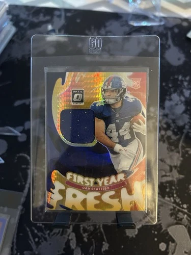 2025 Donruss Optic Cam Skattebo Base (RAW)
