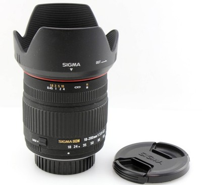 Sigma 18-200mm f/3.5-6.3 II DC OS Zoomobjektiv in Top Zustand für Pentax...