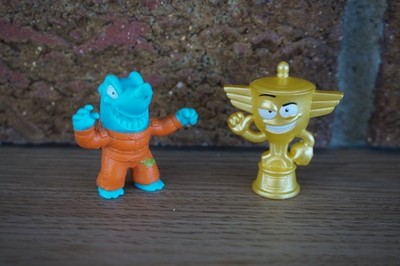 Zuru Smashers Monster Truck Driver Shark Trophy 1.5'' Action Figure Toy Lot Set