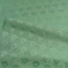 Japanese Vintage Kimono Fabric / Light green / Flower / 14.17inc 33.86inc