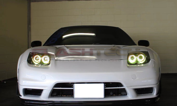 RGB Multi Color Angel Eye Headlight Halo kit for Acura NSX 02-05