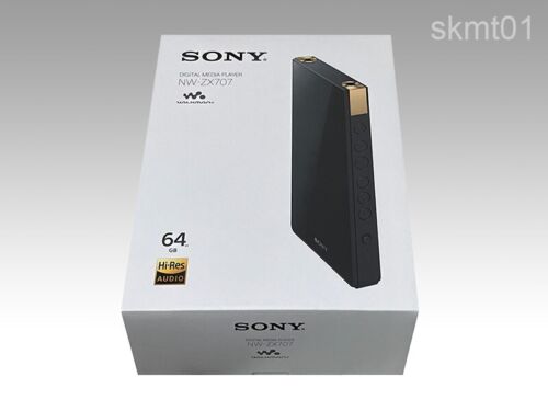 SONY Walkman 64GB NW-ZX707 with DSD Remastering engine Non Limitter JP model NEW - Afbeelding 1 van 17
