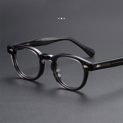 Brand Design Acetate Eyeglass frames Johnny Depp for Women Men Glasses Eyewear