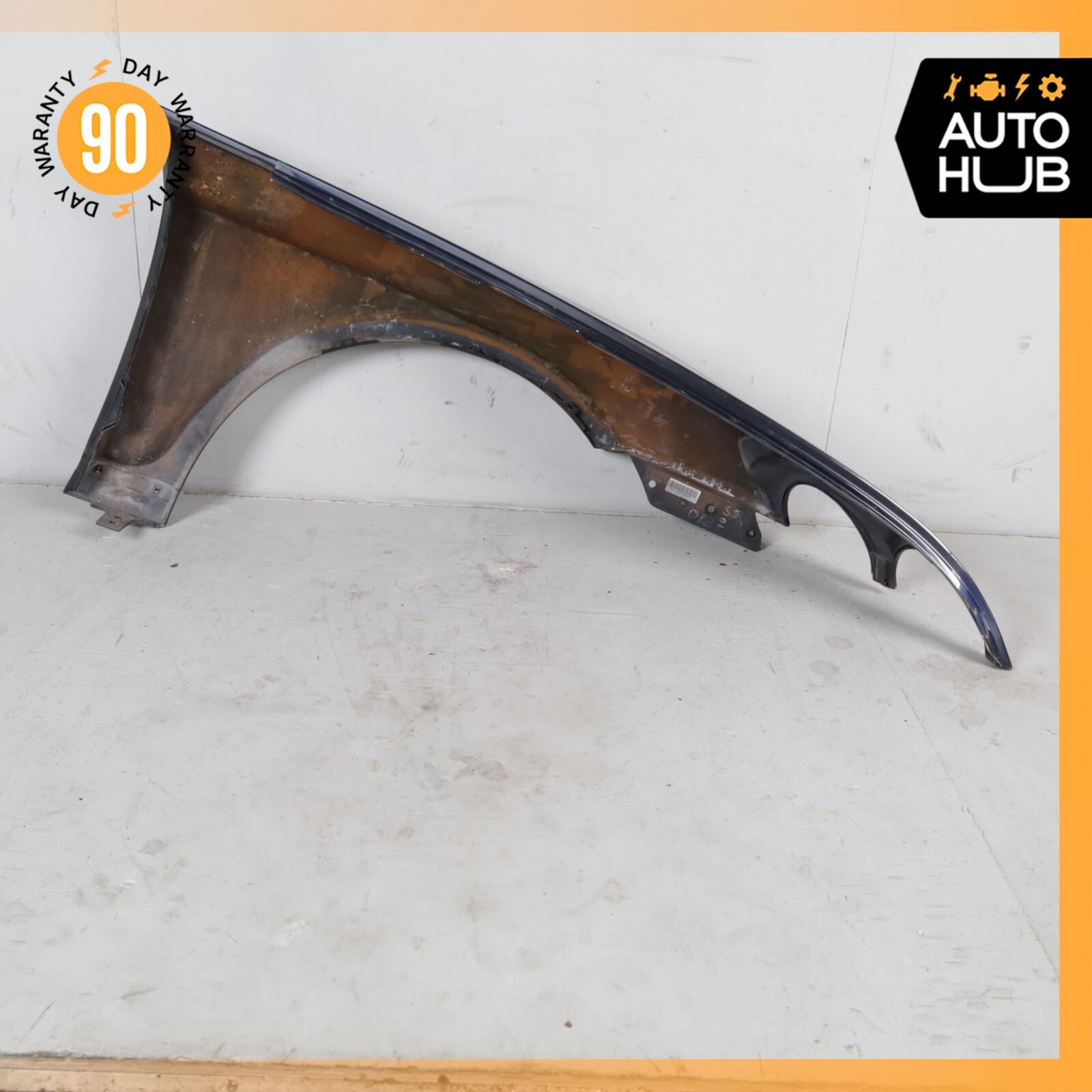 03-11 Bentley Continental GT GTC Left Driver Side Fender Assembly Blue OEM