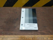 BASF SOC02 Auto Paint Color Matching Spray Out Cards Axalta PPG Body Shop 