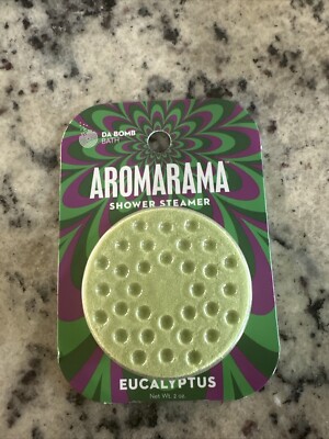 DA BOMB Bath Aromarama Mood-Boosting Burst Shower Steamer - Eucalyptus - 2 oz.