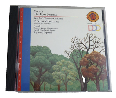VIVALDI: THE FOUR SEASONS.  CD.  SAINT PAUL CHAMBER ORCHESTRA/PINCHAS ZUKERMAN