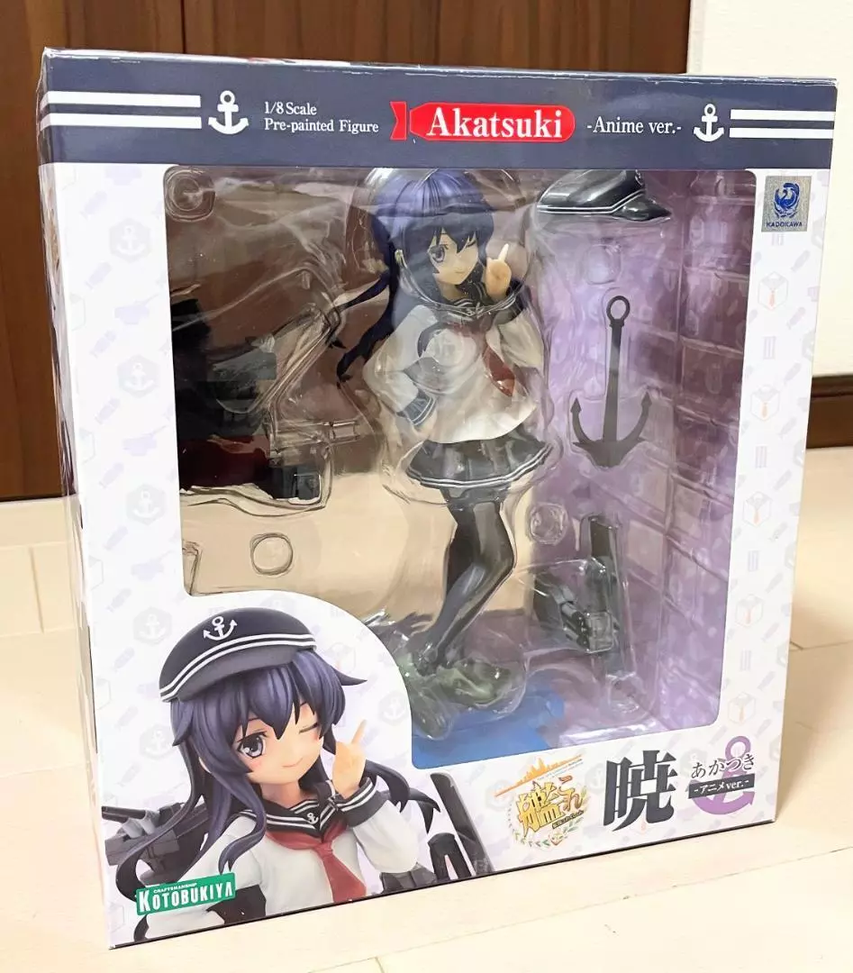Figure Akatsuki anime ver. 1/8 Kantai Collection Kancolle Japan Kotobukiya