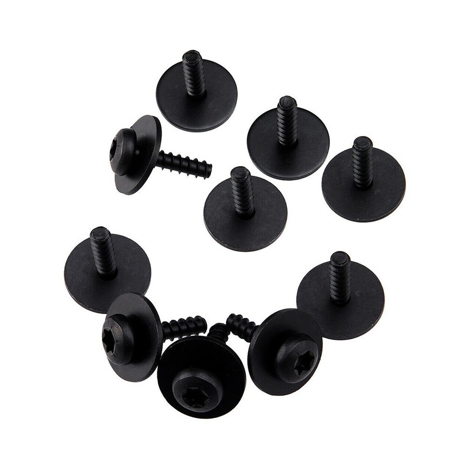 10 Pack Torx Pan Head Sems Tapping Screw Bolt Set for Ford Focus Escape