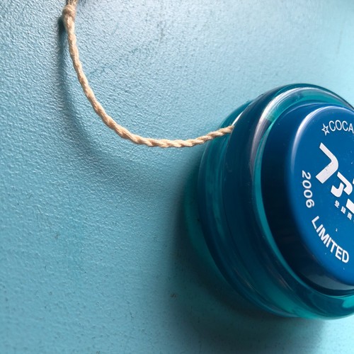 Coca Cola FANTA BLUE Spinner Super Yoyo Japanese 2006 Limited Edition NEW - Picture 5 of 11
