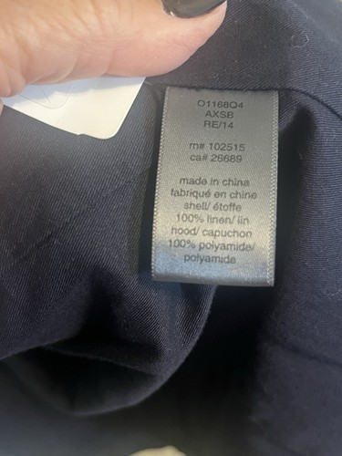John Varvatos Men's Black Linen Jacket Size 50 - Picture 7 of 8