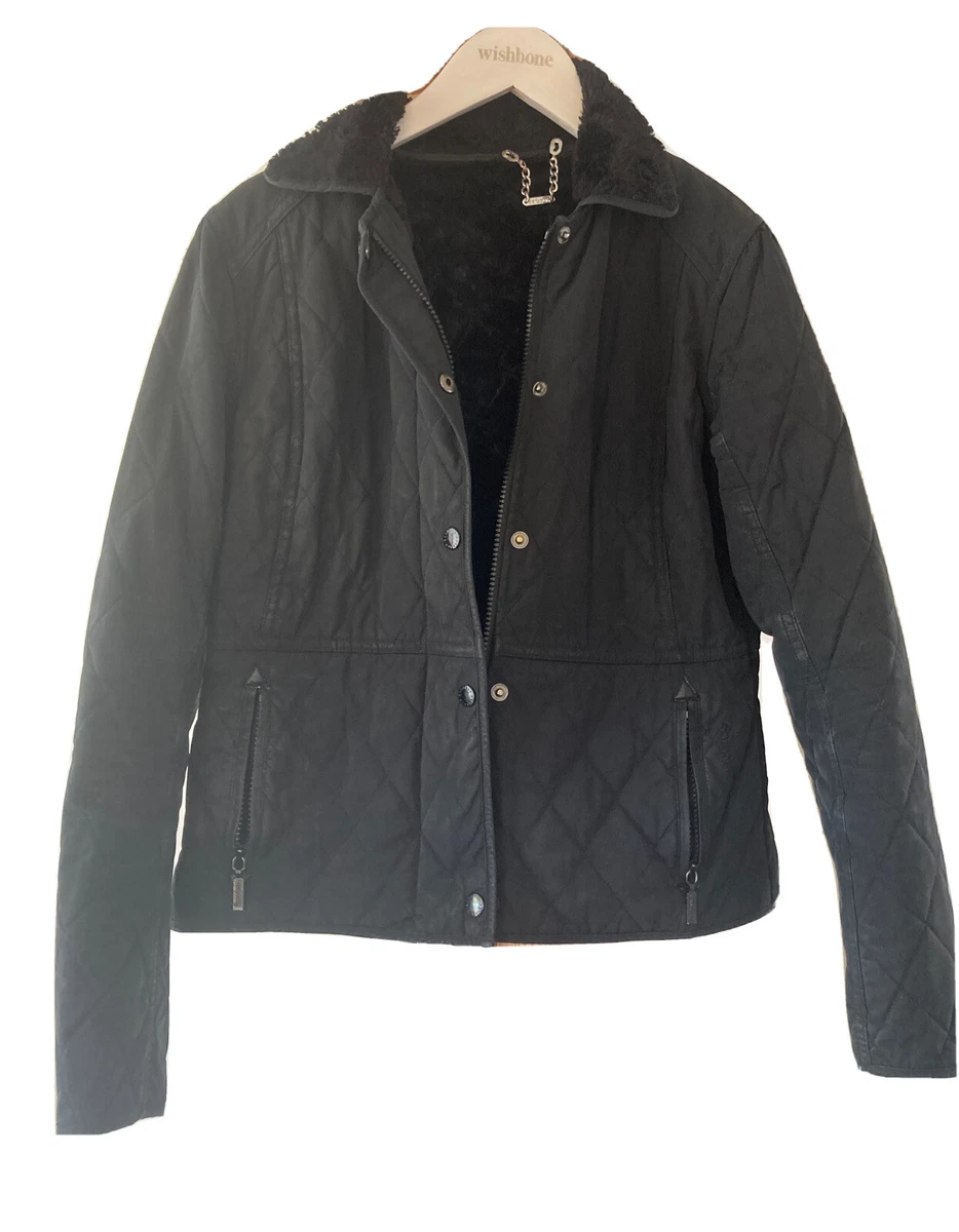 Fur lined barbour best sale jacket