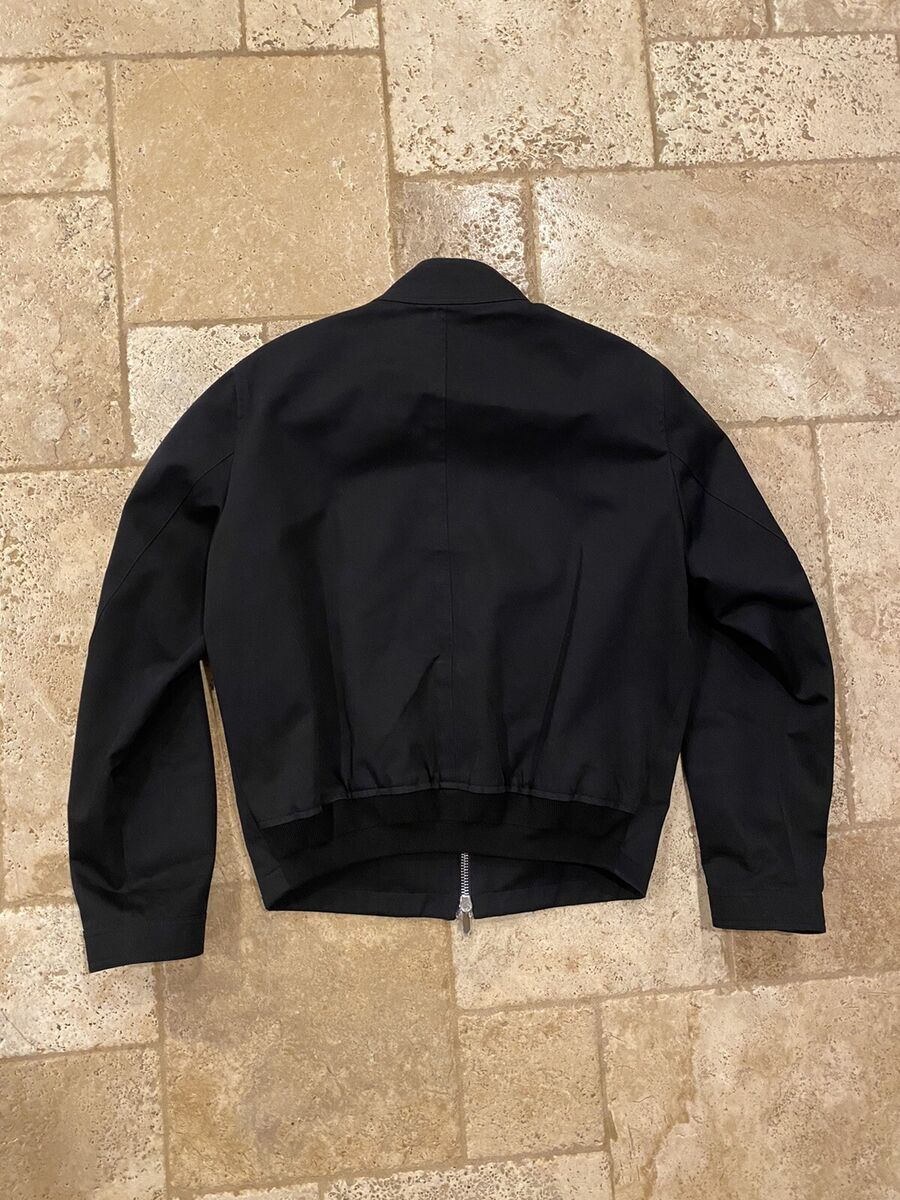 RARE Dior x Kaws Bee Drill Black Jacket, Kim Jones, Size 50 RARE Dior x Kaws Bee Drill Black Jacket, Kim Jones, Size 50