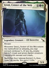 MTG-1x-Near Mint, English-Izoni, Center of the Web - Showcase-Murders at Karlov 