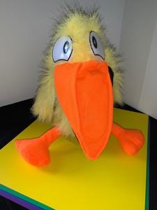 quacking duck hand puppet