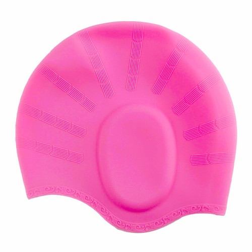 Adults High Elastic Swimming Caps Men Women Waterproof Swimming Pool Cap - Picture 10 of 14